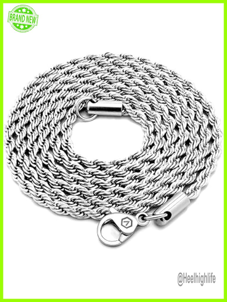 24 Stainless Steel Medical Grade 316l Surgical Metal Twisted Rope Link